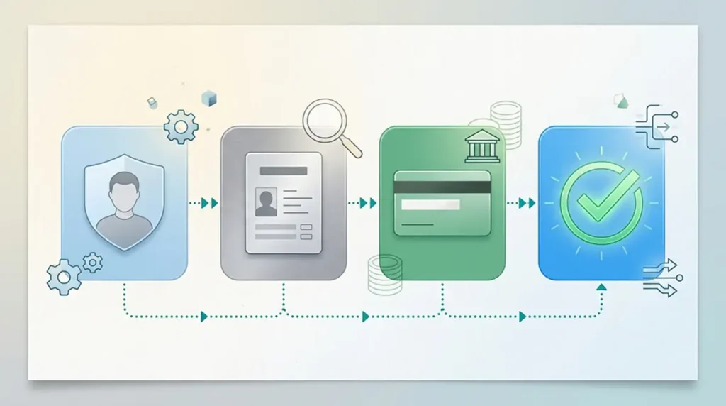 Neutralny schemat procesu KYC bez prawdziwych dokumentów i danych osobowych